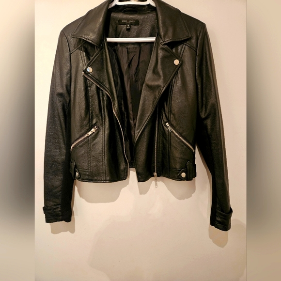 Romeo+Juliet Faux Leather Moto Jacket Medium (Never Worn) - Picture 2 of 6
